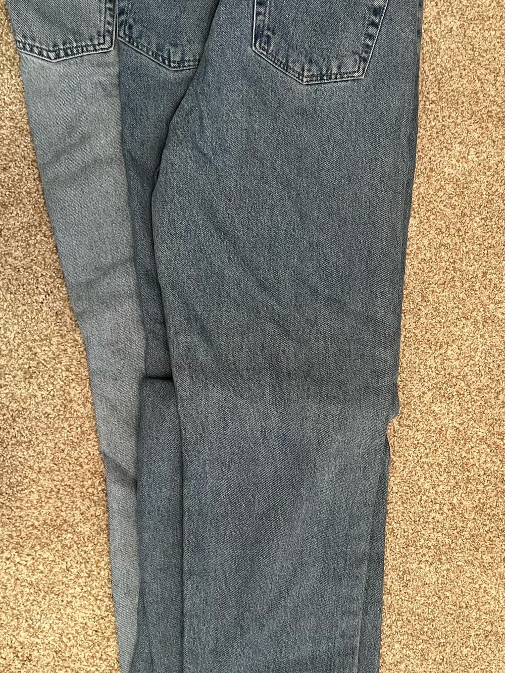 3 pair Relaxed Fit St. John's Bay Women's Straight Leg Jeans in Medium Blue sz 6